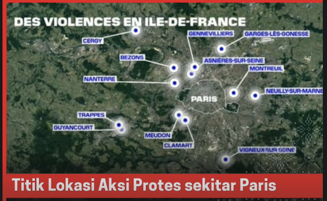 Kerusuhan Meluas, Ini 4 Dampak Polisi Prancis Tembak Remaja 17 Tahun