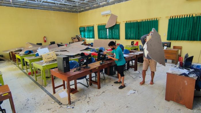 Sejumlah Rumah Warga Klaten Rusak Terdampak Gempa Bantul