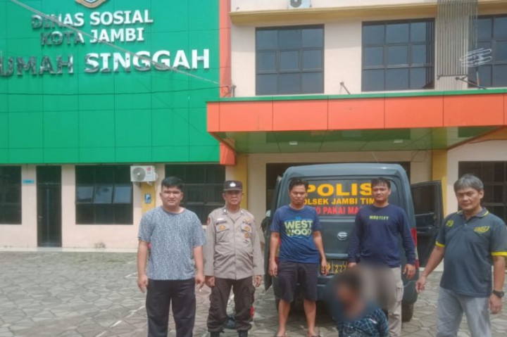 Polisi Tangkap ODGJ Pembacok Warga di Kota Jambi