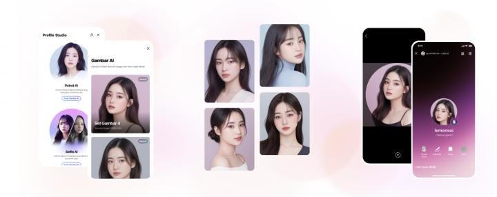 Line Potret AI Buat Foto Layaknya Potret Profesional