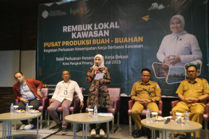 Dukung Akselerasi Ketenagakerjaan, Kemenaker Gelar Rembuk Kawasan Produksi Buah-buahan