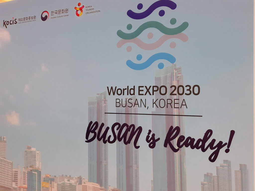 Pameran Busan World Expo 2030 digelar di Korea 360 Lotte Mall Jakarta, Senin, 3 Juli 2023. (Kedubes Korea Selatan) 