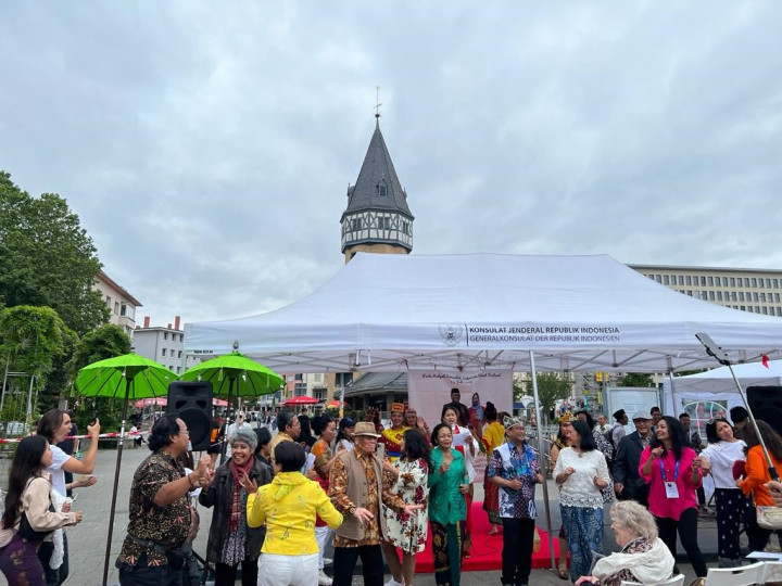 KJRI Frankfurt Gelar Pasar Rakyat Indonesia Pertama di Jerman