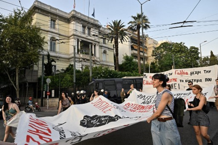 Demonstrasi Mengecam Kematian Remaja Prancis Meluas ke Yunani