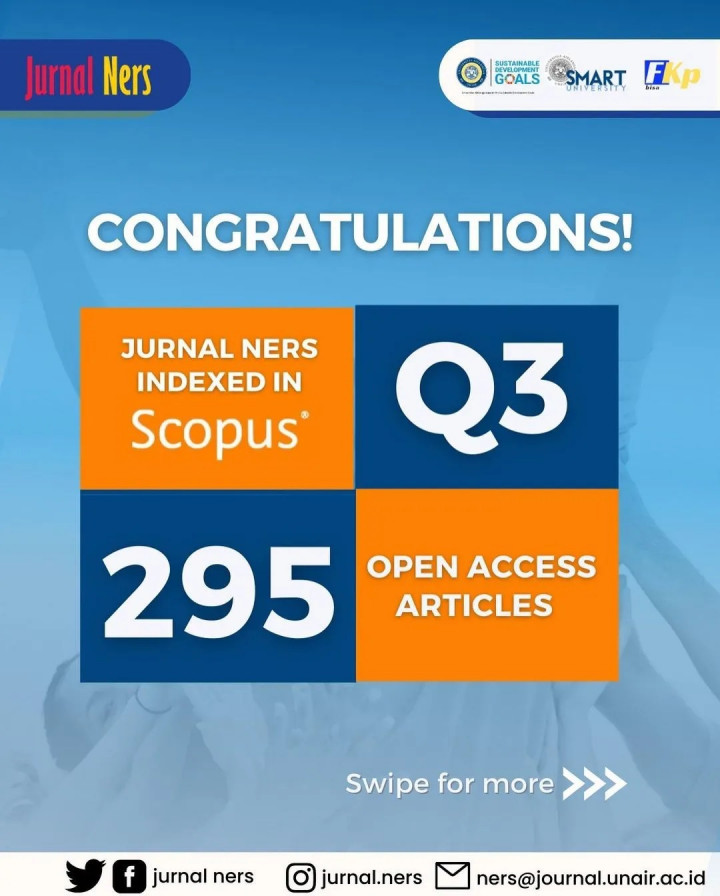 Pertama Kalinya, Jurnal Ners Unair Masuk Quartil di Scopus