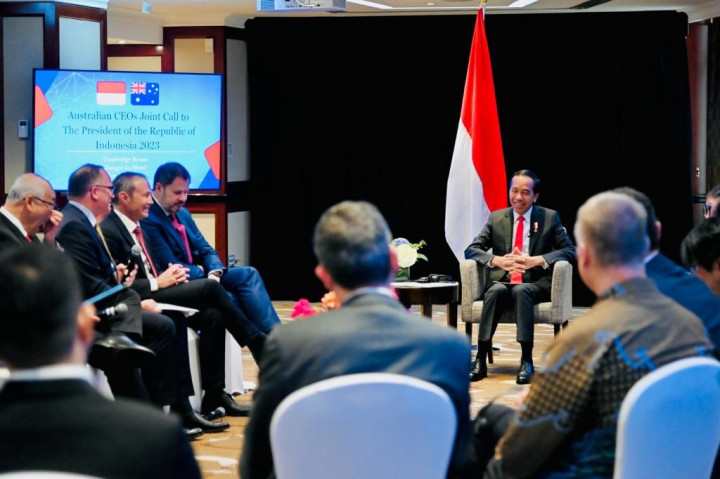 Temui CEO Australia, Jokowi Promosikan Lingkungan Investasi RI Terbaik di Asia Tenggara
