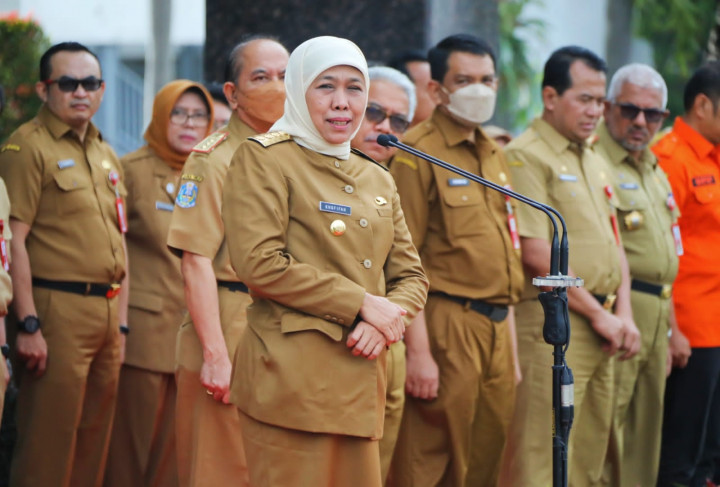 Puluhan Anak Buah Khofifah Bolos pada Hari Pertama Kerja Usai Libur Iduladha