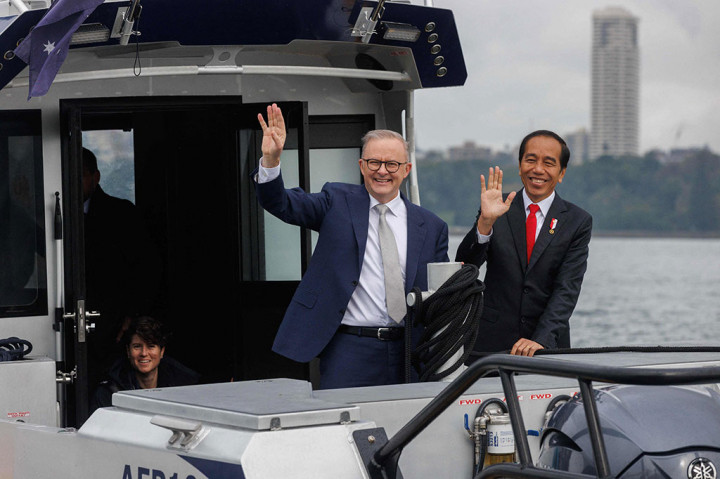 Albanese Ajak Jokowi Naik Kapal Menuju Lokasi ALM