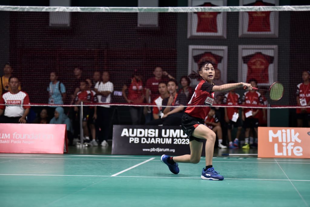 Salah satu peserta audisi PB Djarum 2023 (dok. PB Djarum)