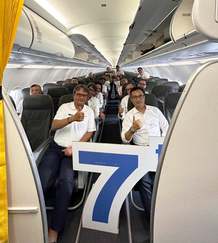 Pelita Air datangkan pesawat airbus ketujuh. Dok Ist