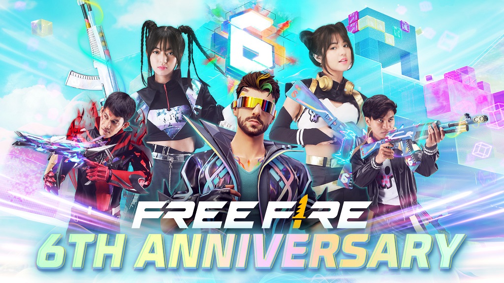 Free Fire 6th Anniversary.