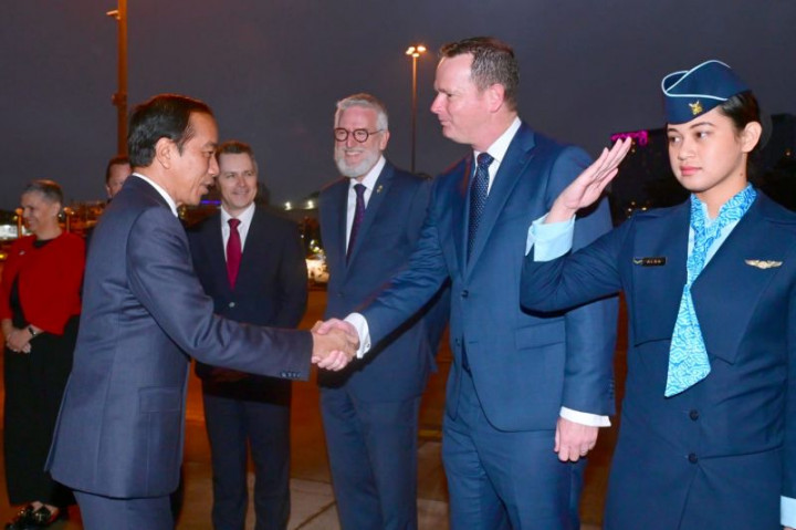 Dari Asutralia Presiden Jokowi Lanjutkan Kunjungan ke Papua Nugini