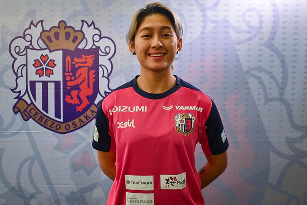 Zahra Muzdailfah direkrut klub Jepang Cerezo Osaka. Foto: Instagram @asianasoccerschool