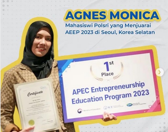 Selamat! Bikin <i>Business Plan</i> InFo, Agnes Monica Sabet Juara 1 di AEEP 2023