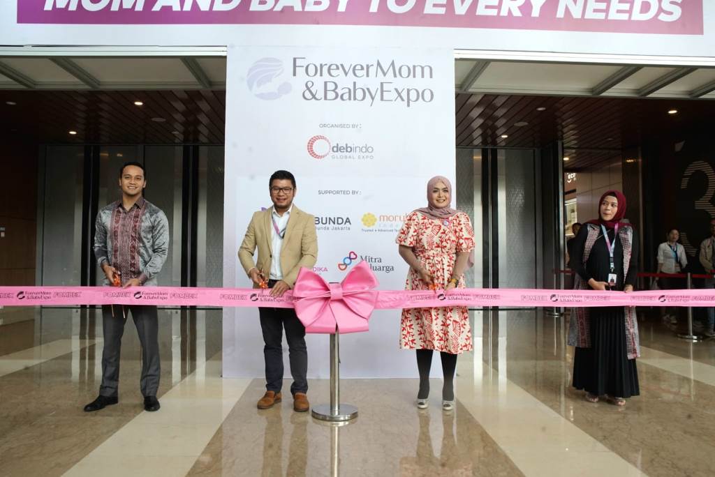 Pameran Forever Mom and Baby Expo (FOMBEX) 2023 resmi digelar di Indonesia Convention Exhibition (ICE) BSD-City, Tangerang, Banten, Rabu, 5 Juli 2023. (Foto: Dok. Ist)