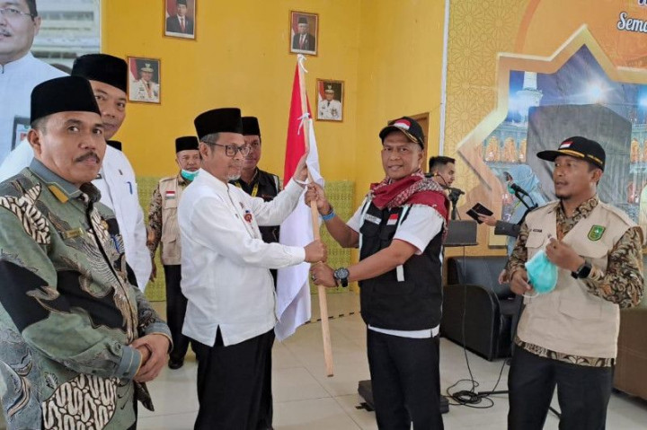 374 Jemaah Haji Riau Kloter Pertama Tiba di Pekanbaru