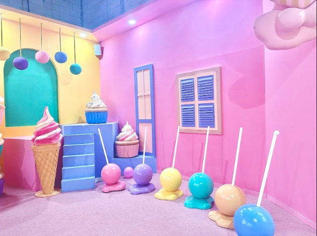 Unik, Wahana Bermain yang Bertemakan Dessert Hadir di Lippo Mall Puri