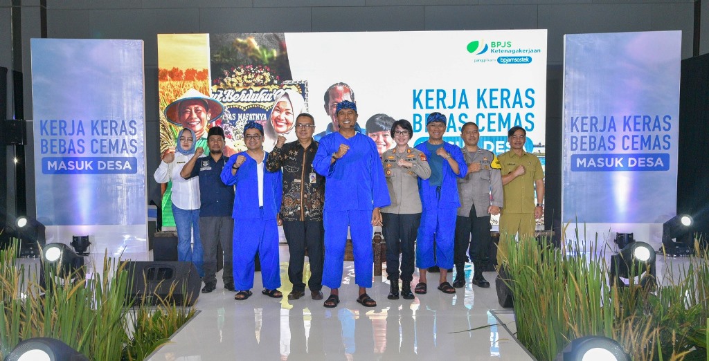 BPJS Ketenagakerjaan membuat gerakan Kerja Keras Bebas Cemas (KKBC) Masuk Desa. (Foto: Dok. BPJS Ketenagakerjaan)