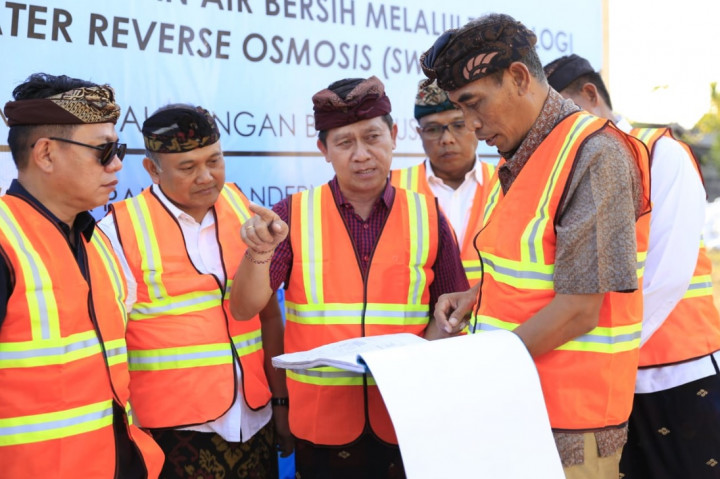 Pemkab Klungkung Bangun Teknologi Pemurnian Air Laut untuk Sektor Wisata
