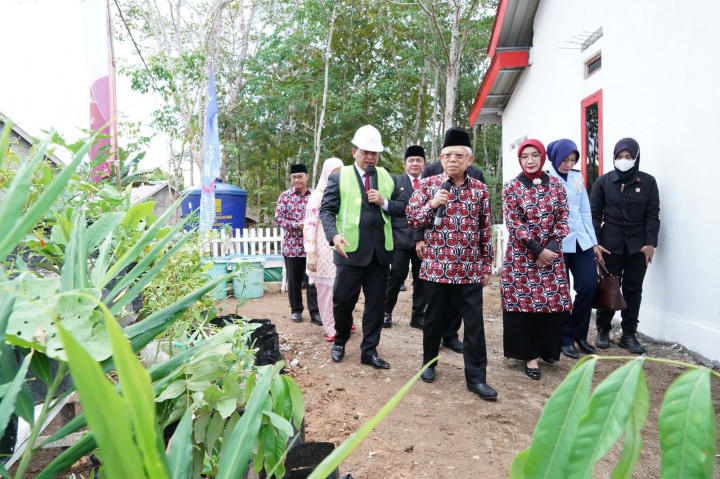 Wapres Tinjau Program Bedah Rumah di Rimba Balai Sumsel
