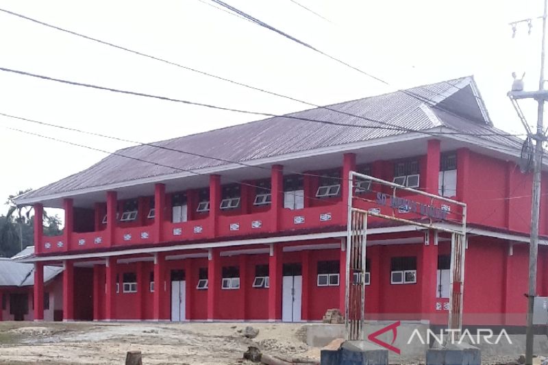 Pemkab Biak Numfor, Papua memanfaatkan alokasi Dana Otsus untuk membangun empat fasilitas gedung sekolah. Foto: Branda ANTARA