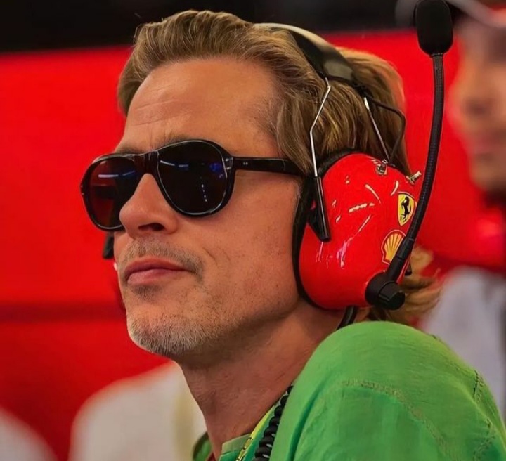 Viral! Brad Pitt Jadi Pembalap F1 Dadakan di Sirkuit Silverstone