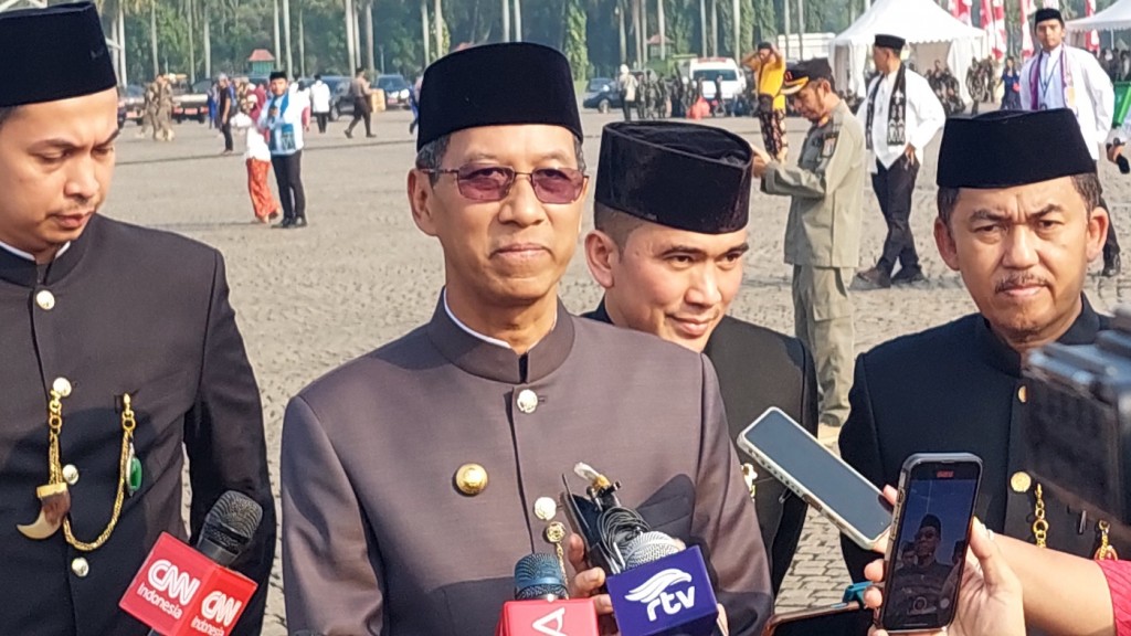 Pj Gubernur DKI Heru Budi Hartono. Foto: Medcom.id/Kautsar Widya Prabowo.