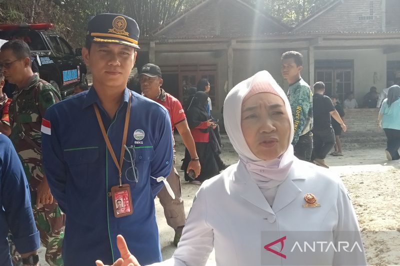 Kepala Badan Meteorologi, Klimatologi, dan Geofisika (BMKG) Dwikorita Karnawati. (Branda Antara)
