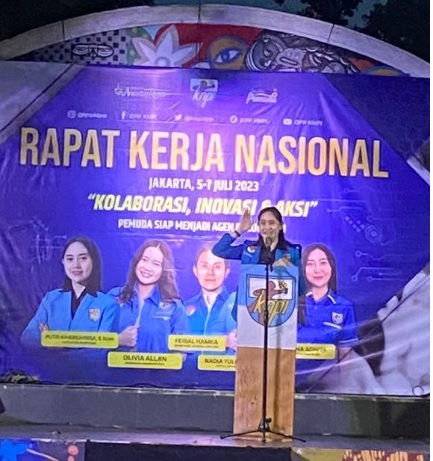 Rakernas DPP KNPI di Jakarta Hadirkan Pameran Lukisan dari 25 Negara