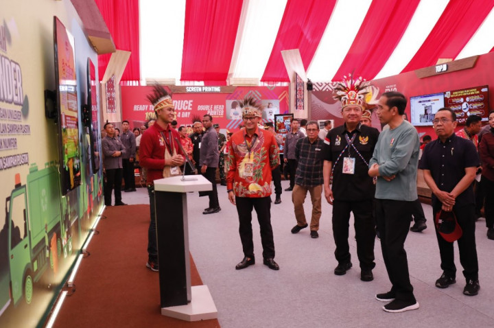 Presiden Apresiasi Implementasi Aplikasi Digitalisasi Sampah Containder di Papua