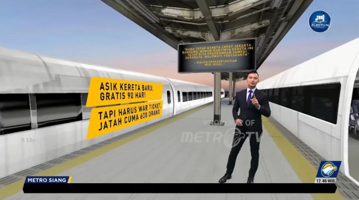 Nantikan <i>War</i> Tiket Gratis Kereta Cepat Jakarta Bandung! Cuma 600 Tiket untuk 90 Hari