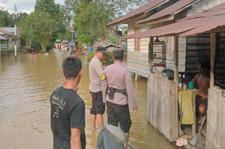 Sejumlah Desa di Kobar Kalteng Terendam