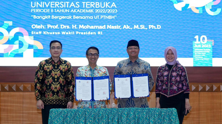 Berjalan 39 Tahun, Pos Indonesia dan Universitas Terbuka Perkuat Kembali Kerja Sama