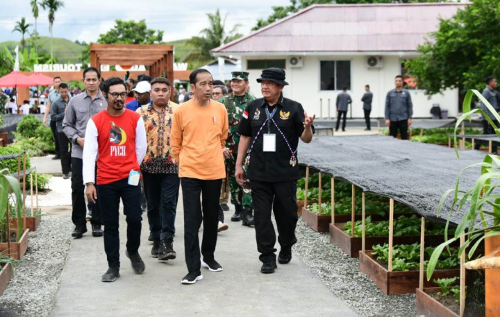 Di Papua, Presiden RI Kunjungi Desa Berdaya Taman Inspirasi Waibu, Binaan PLN