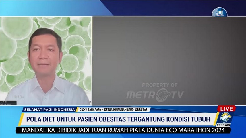Obesitas bisa menimbulkan berbagai gangguan kesehatan, seperti diabetes, kolesterol tinggi, dan penyakit jantung. Metro TV