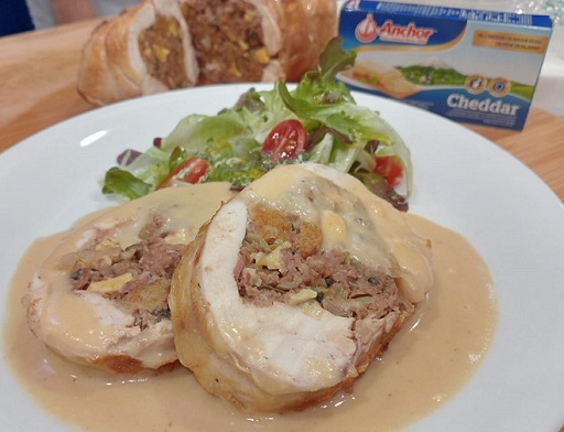 Chicken Ballotine. (Foto: Dok. Yuni)
