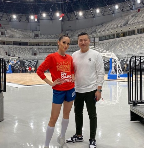 Cinta Laura Terpilih Sebagai Duta FIBA World Cup 2023, Ini Harapan Menpora