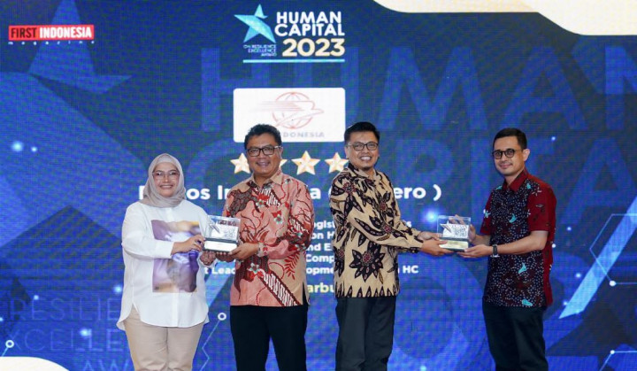 Pos Indonesia Raih 5 Penghargaan Bergengsi <i>Human Capital on Resilience Excellence Award</i> 2023