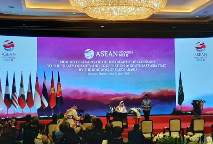 Menlu Arab Saudi Hadir Khusus untuk Tandatangani Traktat Persahabatan dengan ASEAN