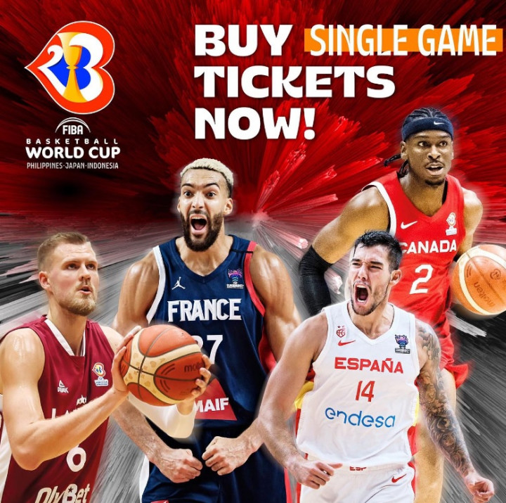 Daftar Lengkap Harga Tiket FIBA World Cup 2023 di Jakarta, Termurah Rp100 Ribu