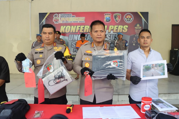 Pelaku Residivis Spesialis Pencuri Rumah Kosong Diringkus