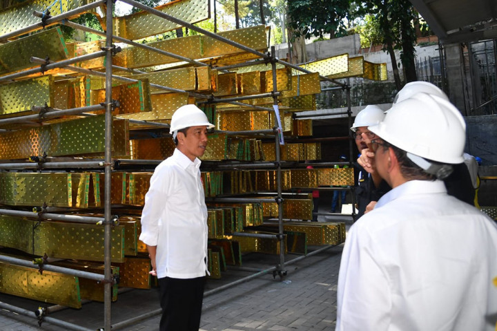 Presiden Jokowi Pastikan Pembangunan Istana di IKN Berjalan Sesuai Rencana