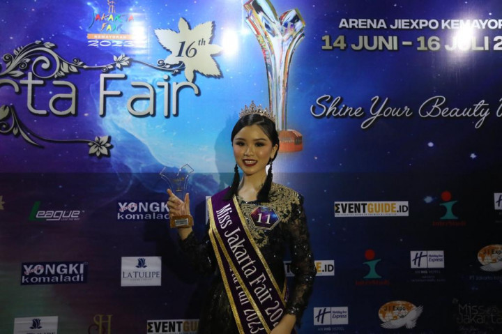 Raih Gelar Miss Jakarta Fair 2023, Revalina Tansen Siap Buat Terobosan Tahun Depan