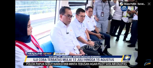 Menhub Minta KAI Perhatikan Aspek Keamanan LRT Jabodebek