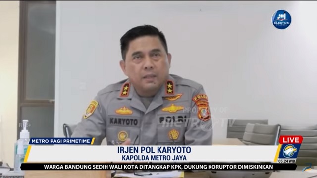 Ini Jawaban Kapolda Ditanya soal Ekspose Kebocoran Data KPK