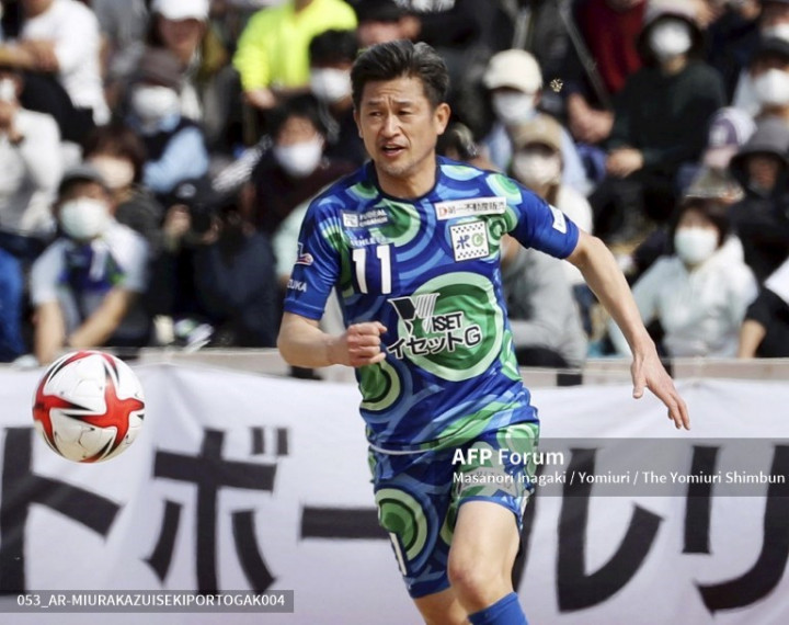 Luar Biasa! Usia 56 Tahun, Kazuyoshi Miura Masih Jadi Pemain SepaK Bola Profesional
