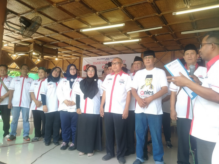Relawan Anies Kota Tangerang Target Raih 80% Suara di Pilpres 2024