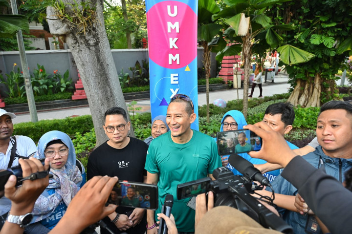 Menparekraf Dorong UMKM Ciptakan Lapangan Pekerjaan