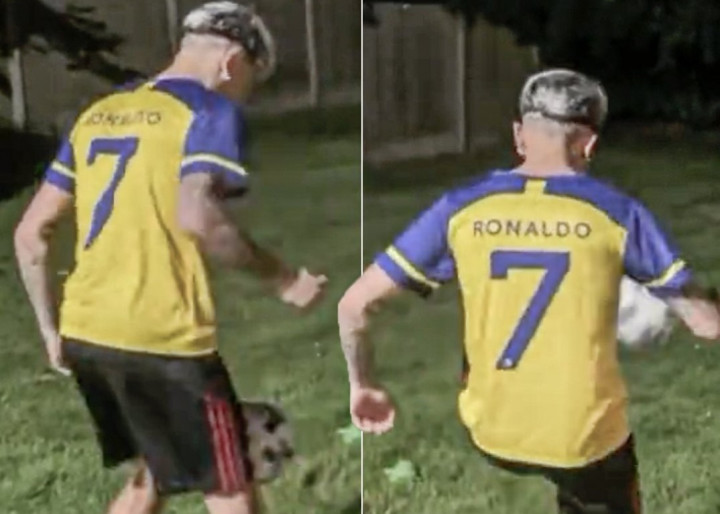 Viral! Garnacho Terciduk Pakai Jersey Al Nassr, Mau Pindah ke Arab?