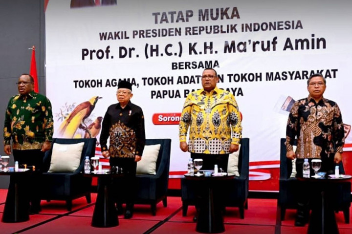 Pesan Wapres kepada Para Tokoh Papua Barat Daya untuk Jaga Keutuhan Bangsa